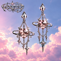Planet Crystal Fantasy Earrings